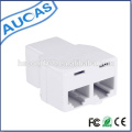 Telefone RJ45 divisor / linha telefônica Splitters / RJ11 Splitter ADSL